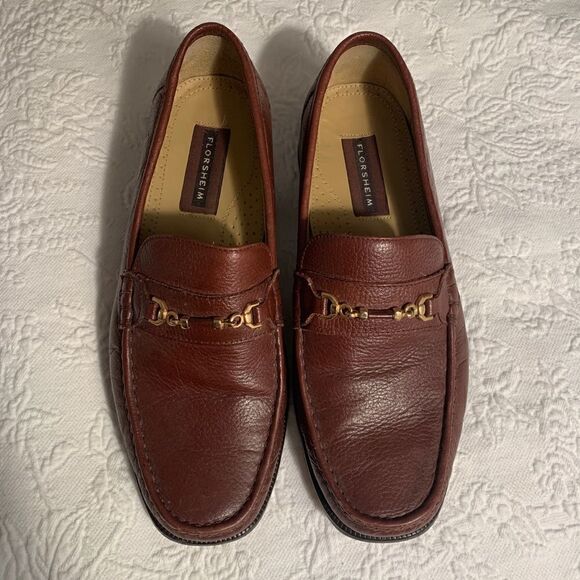 Leather Florsheim PALACE Italian Shoes - Picture 1 of 12